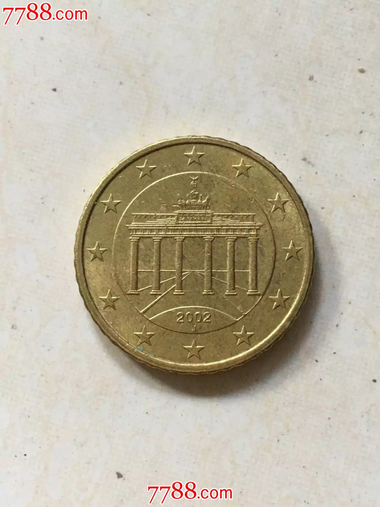 2002年德国50欧分j版