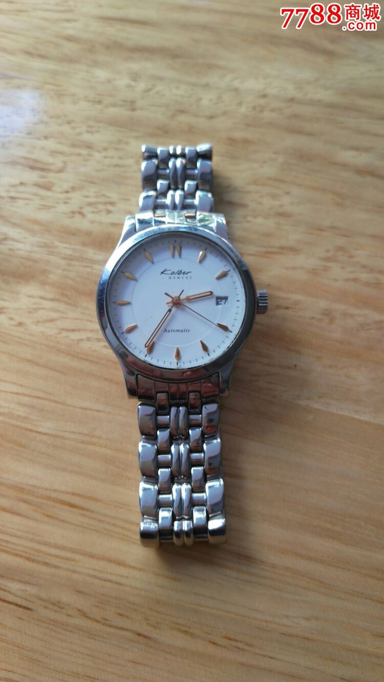 纯瑞士制造克劳波尔新款薄型鱼鳞纹精磨eta2824-2机芯自动男表_手表