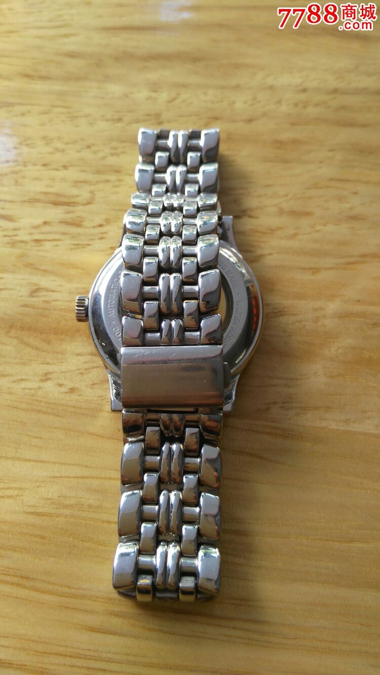 纯瑞士制造克劳波尔新款薄型鱼鳞纹精磨eta2824-2机芯自动男表_手表