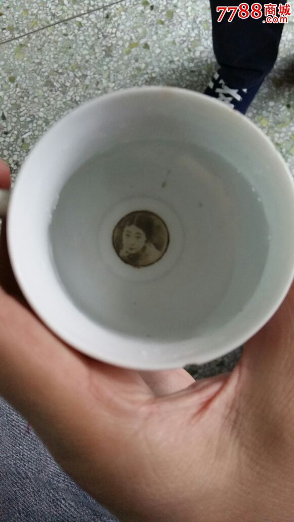 民国日本显形杯子