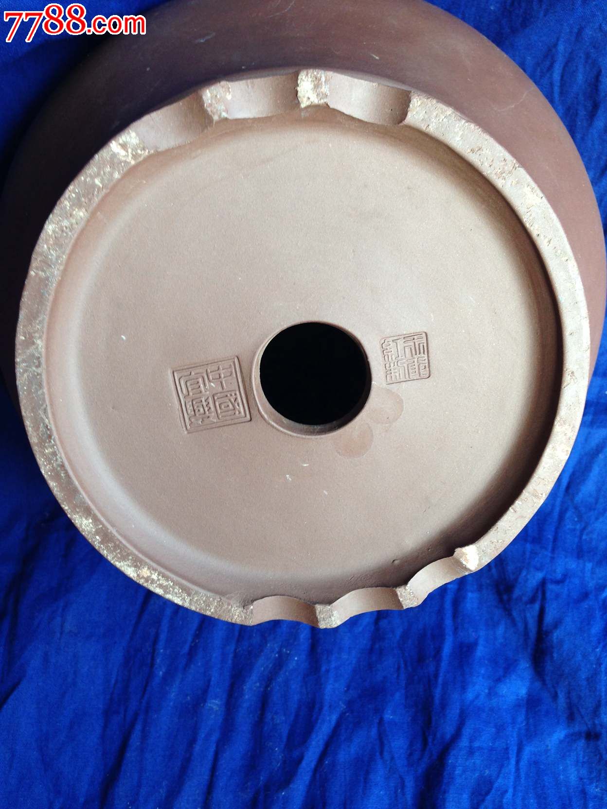 70/80年代王龙红制***紫砂盆*品好如图