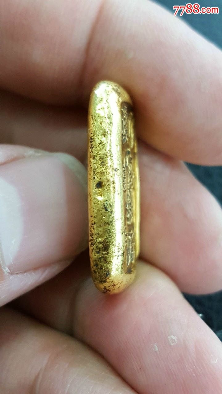老件足金一两纯金可测净重31克