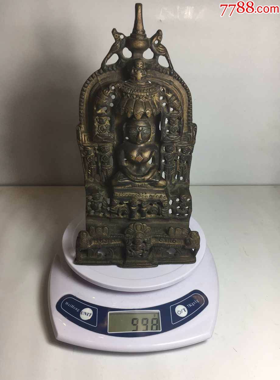 东巴铜神像(云南省文物商店出)