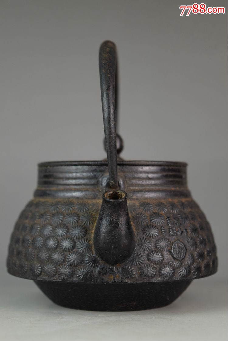 日本古董收藏品南部岩手茶具茶道茶壶小铁壶经典推荐性价比高