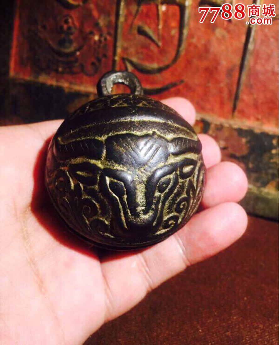 西藏庙门天铁老铃铛