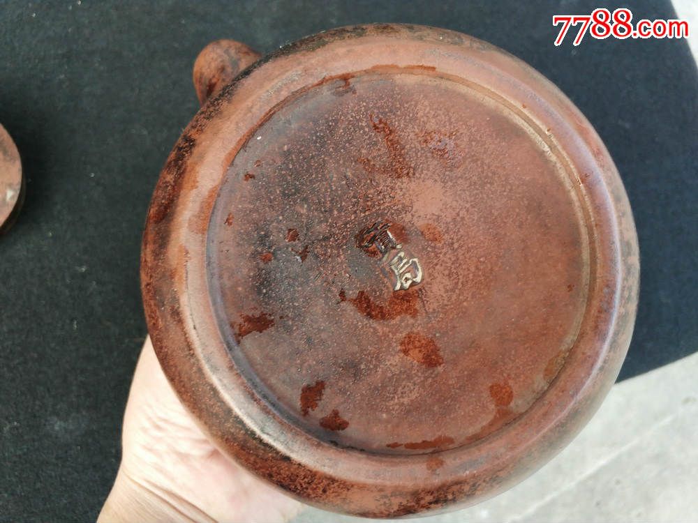 清代贡局款提梁壶-se43552400-紫砂壶-零售-7788收藏__收藏热线