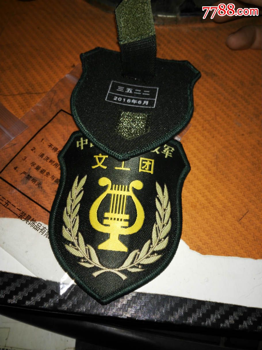 武警文工团臂章图片