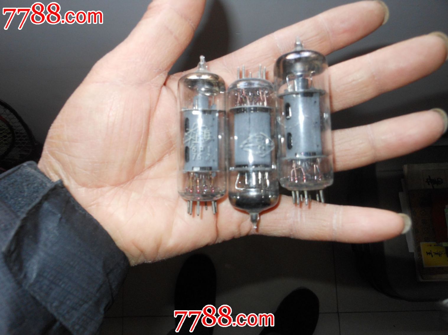 电子管3个6p1762新