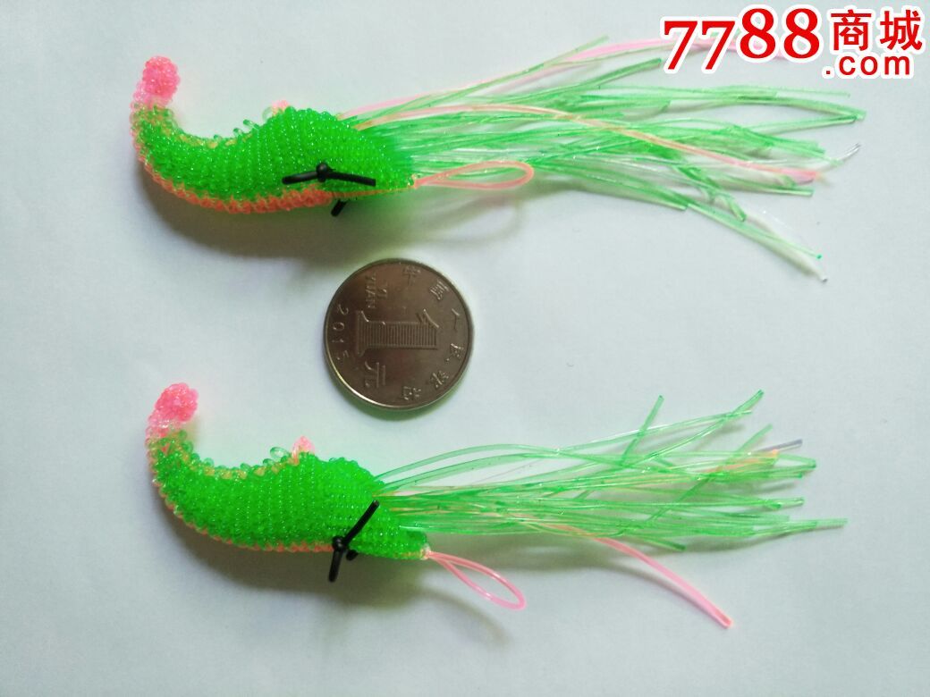 经典怀旧玻璃丝手编对虾