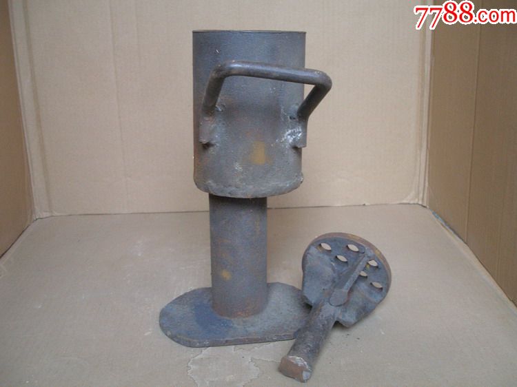 手工制煤球机(古董古玩民俗老货怀旧收藏/老铁器工具)