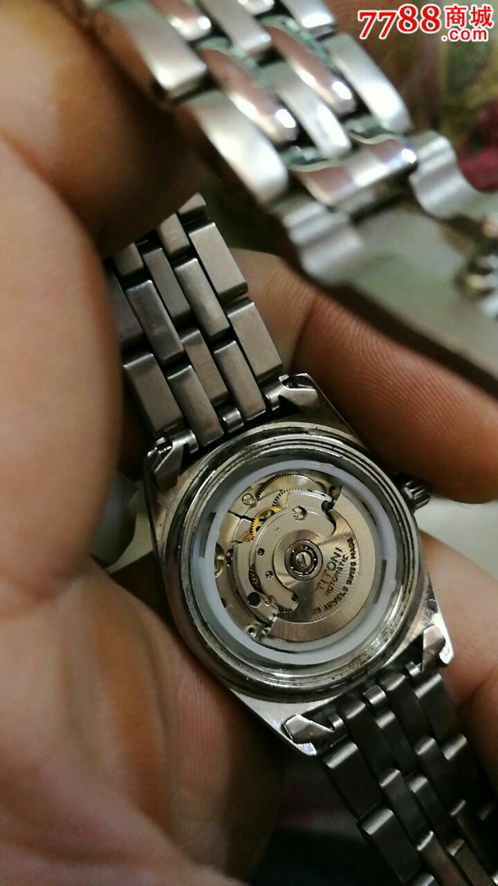 原装梅花2671-2闪光微调定摆白机芯!后配女空霸787表壳!