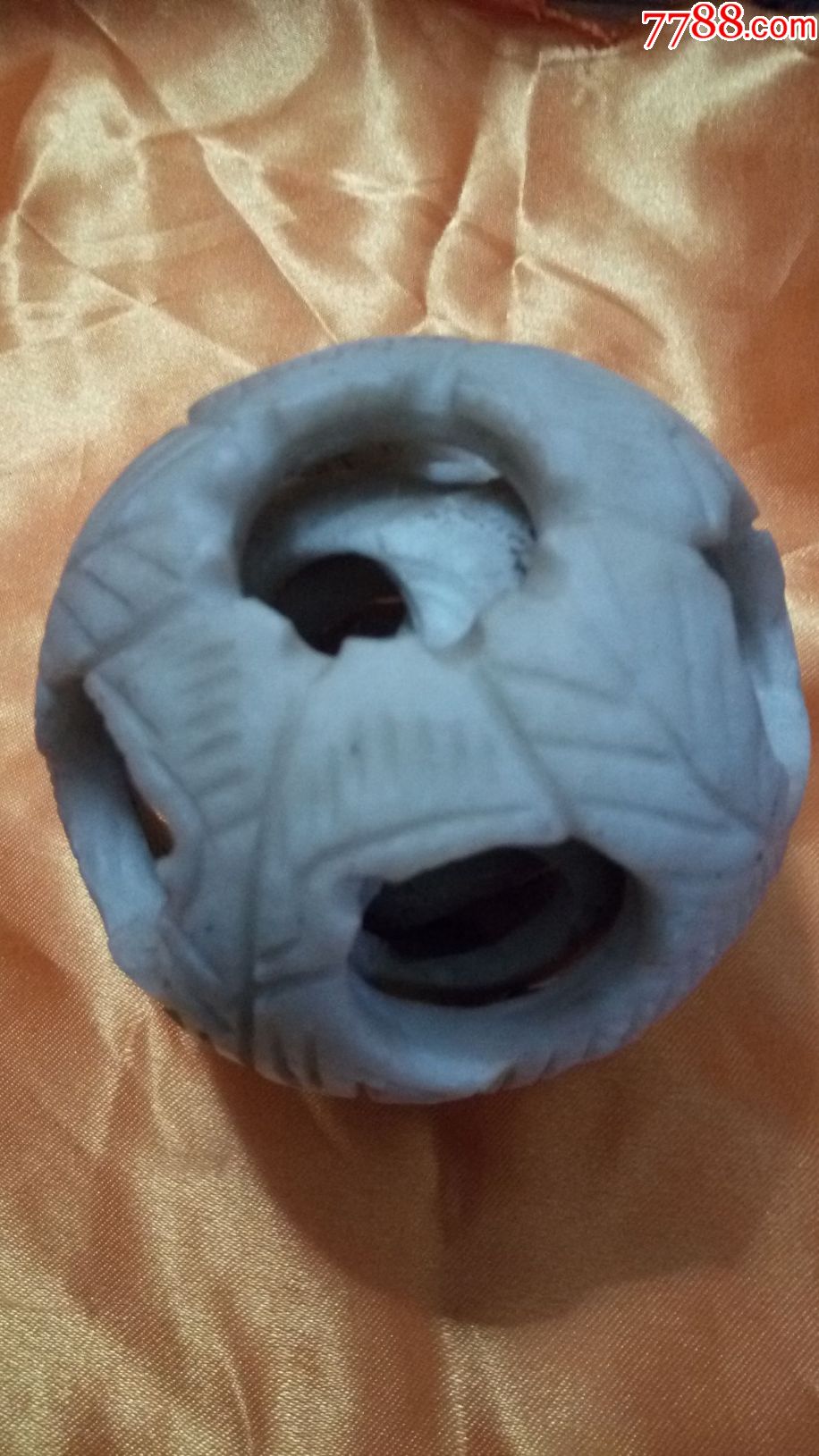 鬼工球五层老玉雕不错