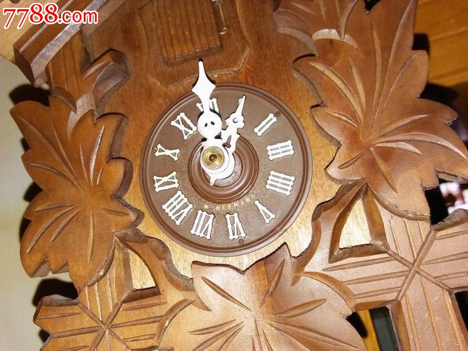 好品早期西德小布谷鸟双重锤挂钟(一天钟)