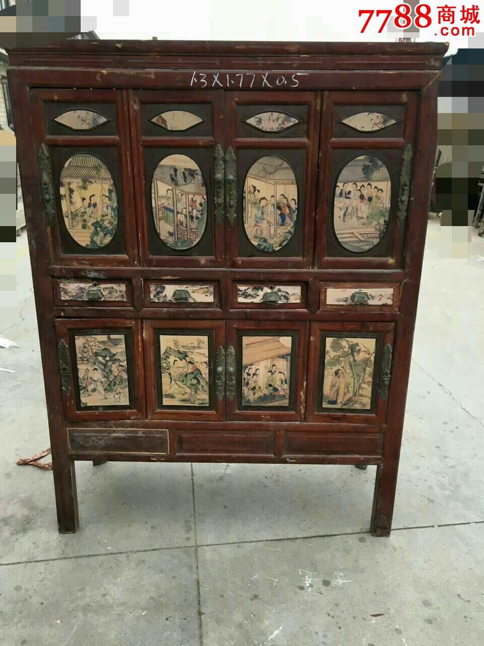 衣柜,橱柜,食柜,老家具老物件民俗古玩杂项_价格2900元【大中华小古玩