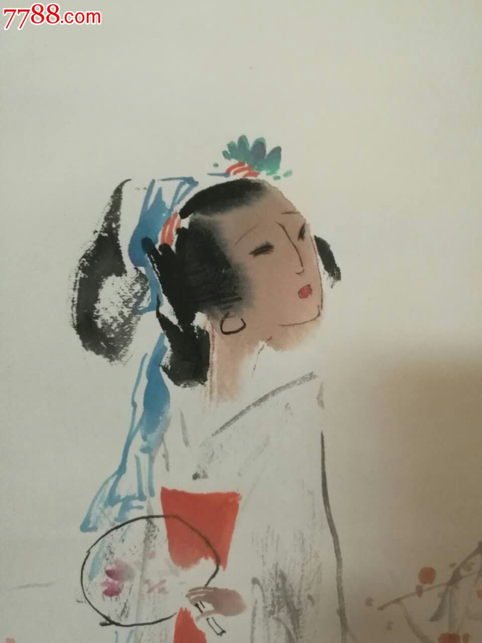 郑山麓人物画