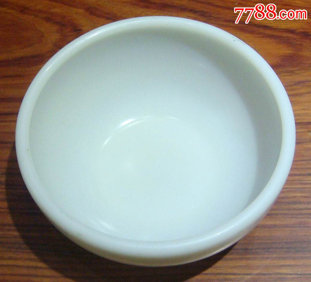 二战美国康宁白玻璃碗图片
