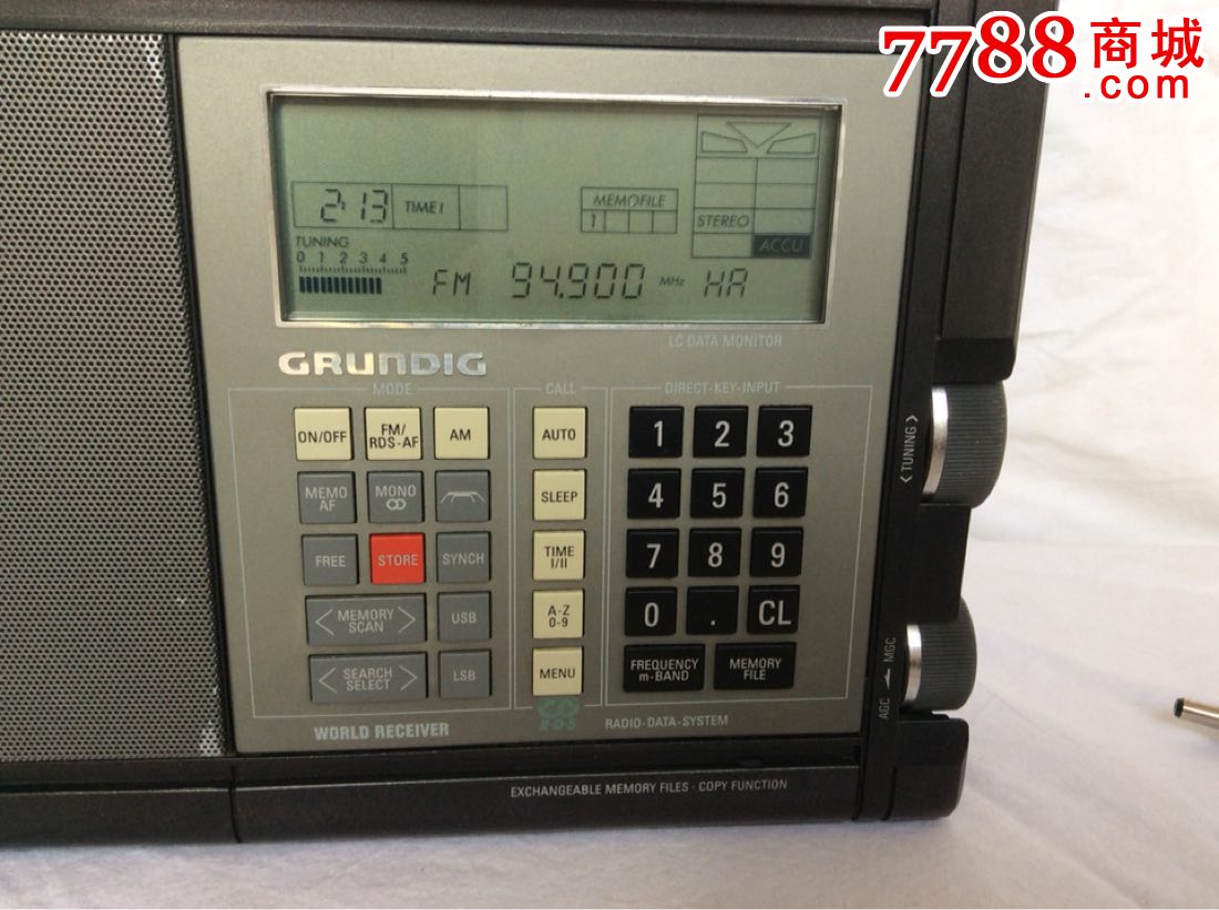 德国原装根德S700全波段高性能收音机根德卫