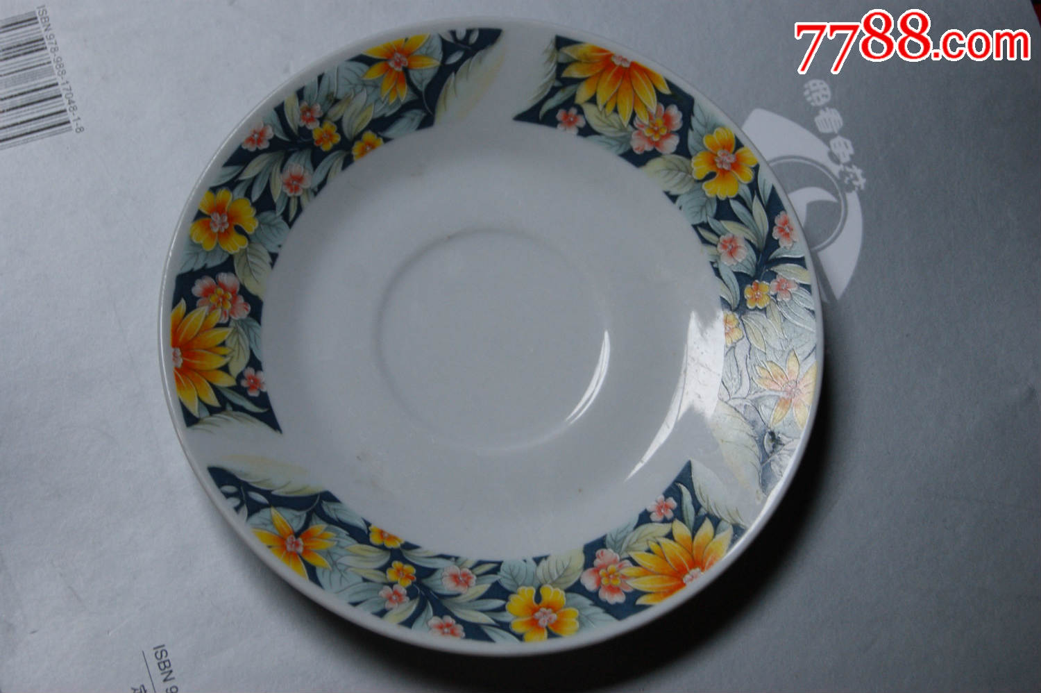 国光花卉瓷盘