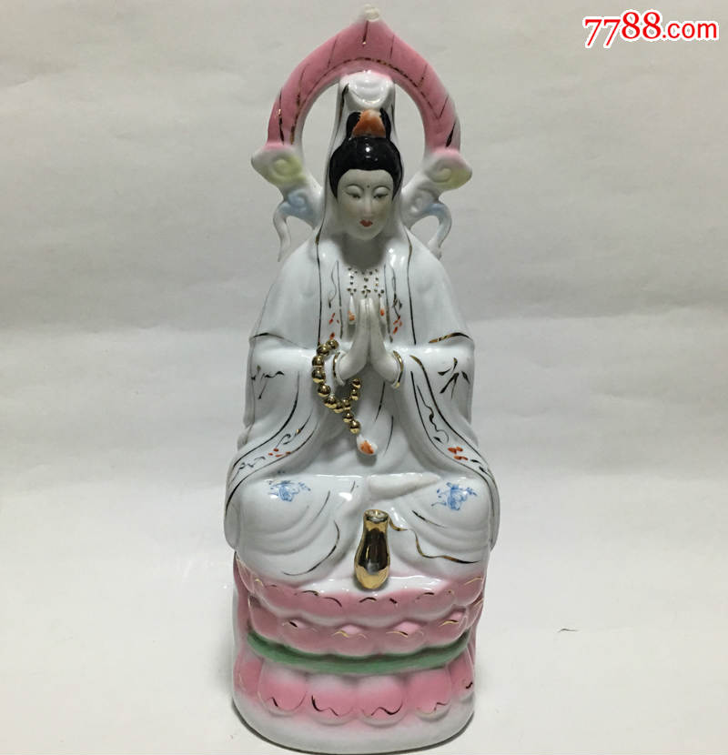八十年代瓷观音像
