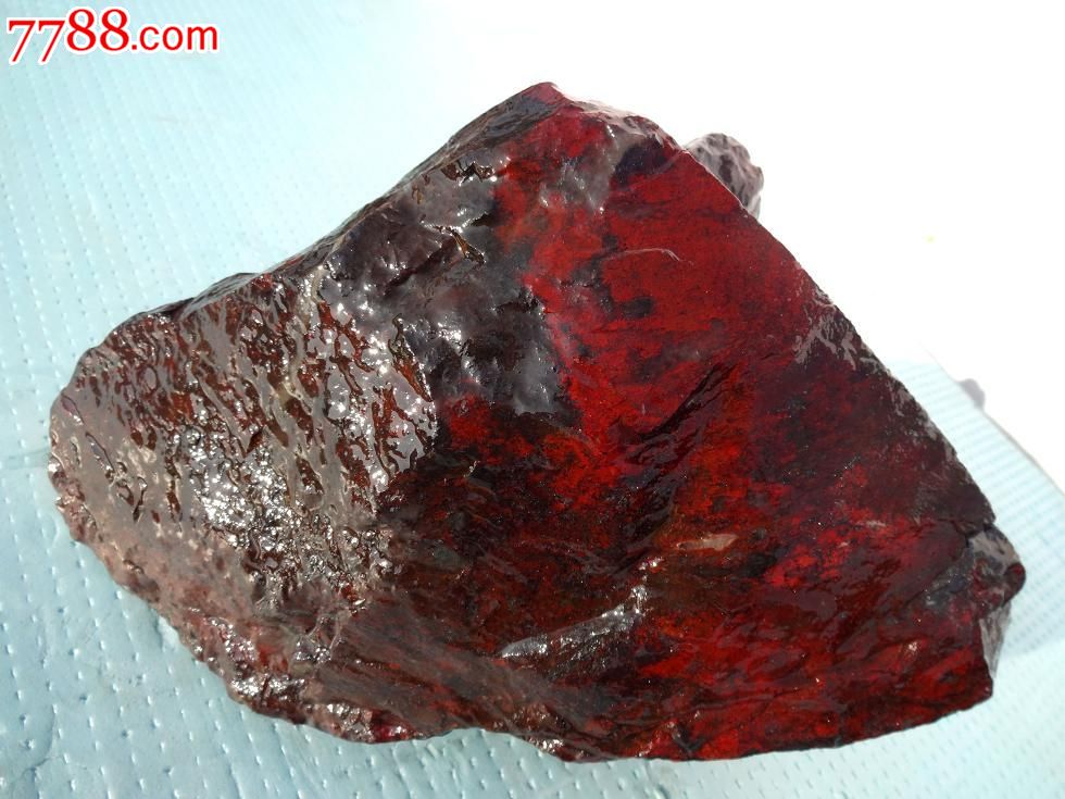 低售9斤精品鸡血玉原石010