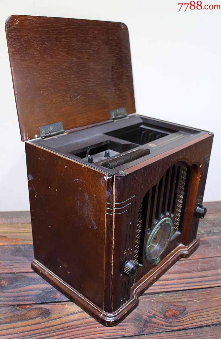 geclassicradioplayer马来西亚木质磁带机录音古董收音机