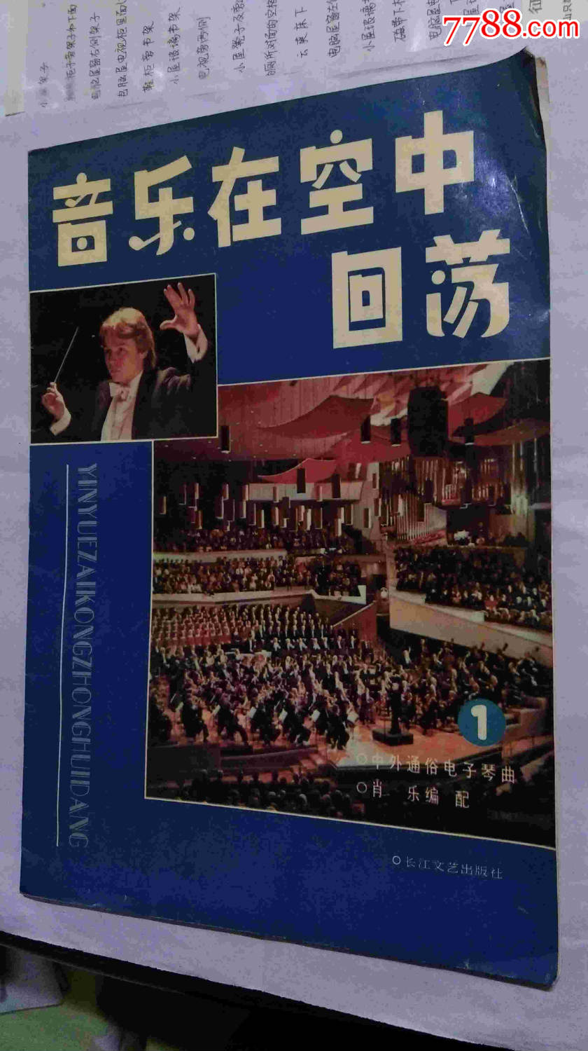 音乐在空中回荡:中外通俗电子琴曲.