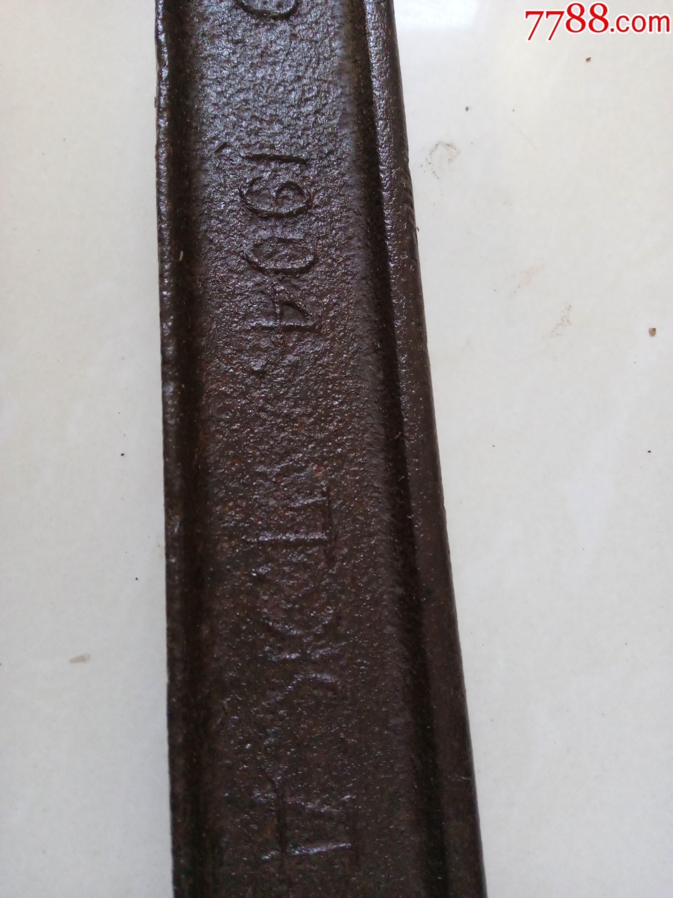 【浣溪斋~古董工具】中东铁路东清铁路铁轨轨道收藏工具