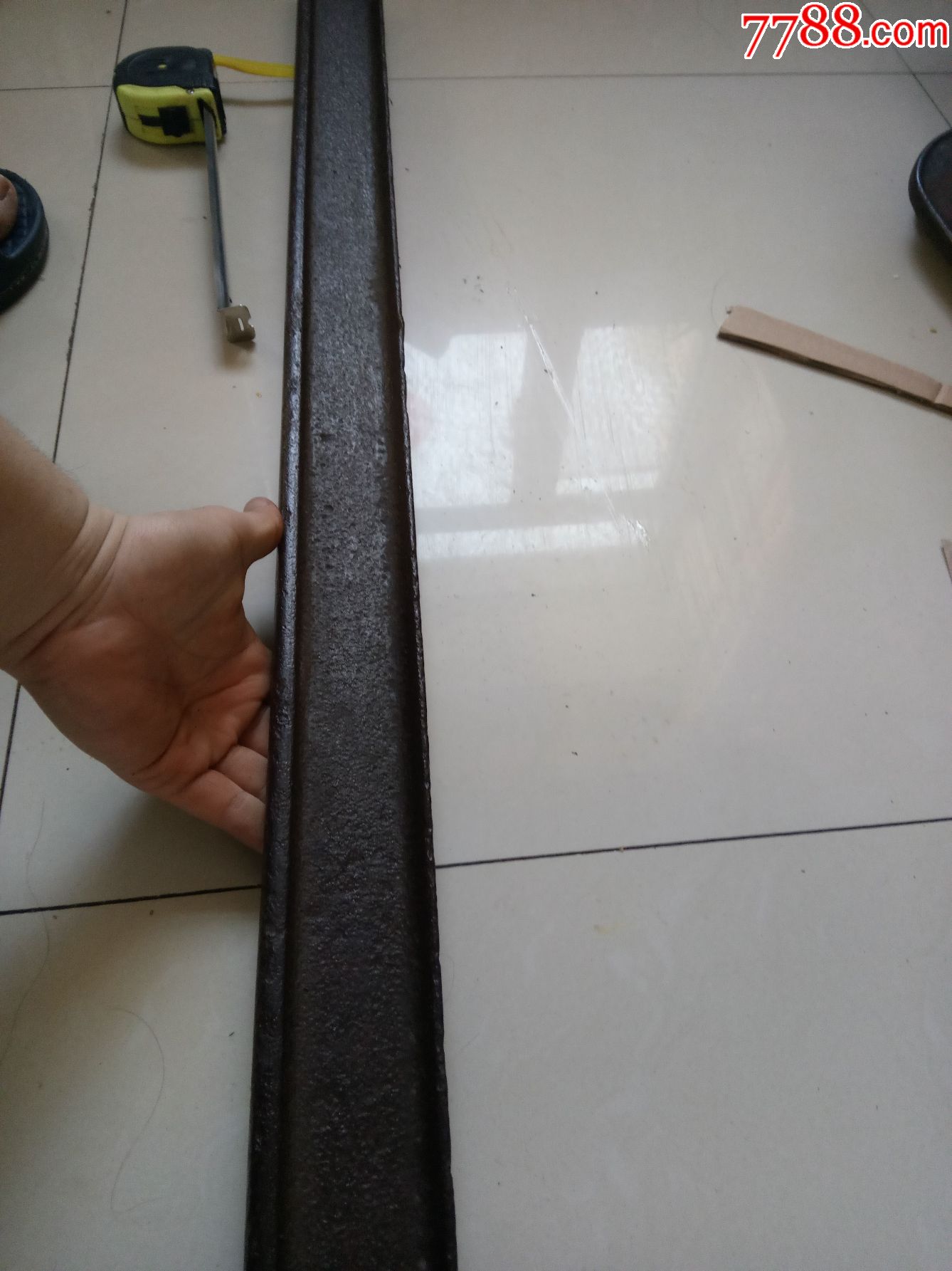 【浣溪斋~古董工具】中东铁路东清铁路铁轨轨道收藏工具