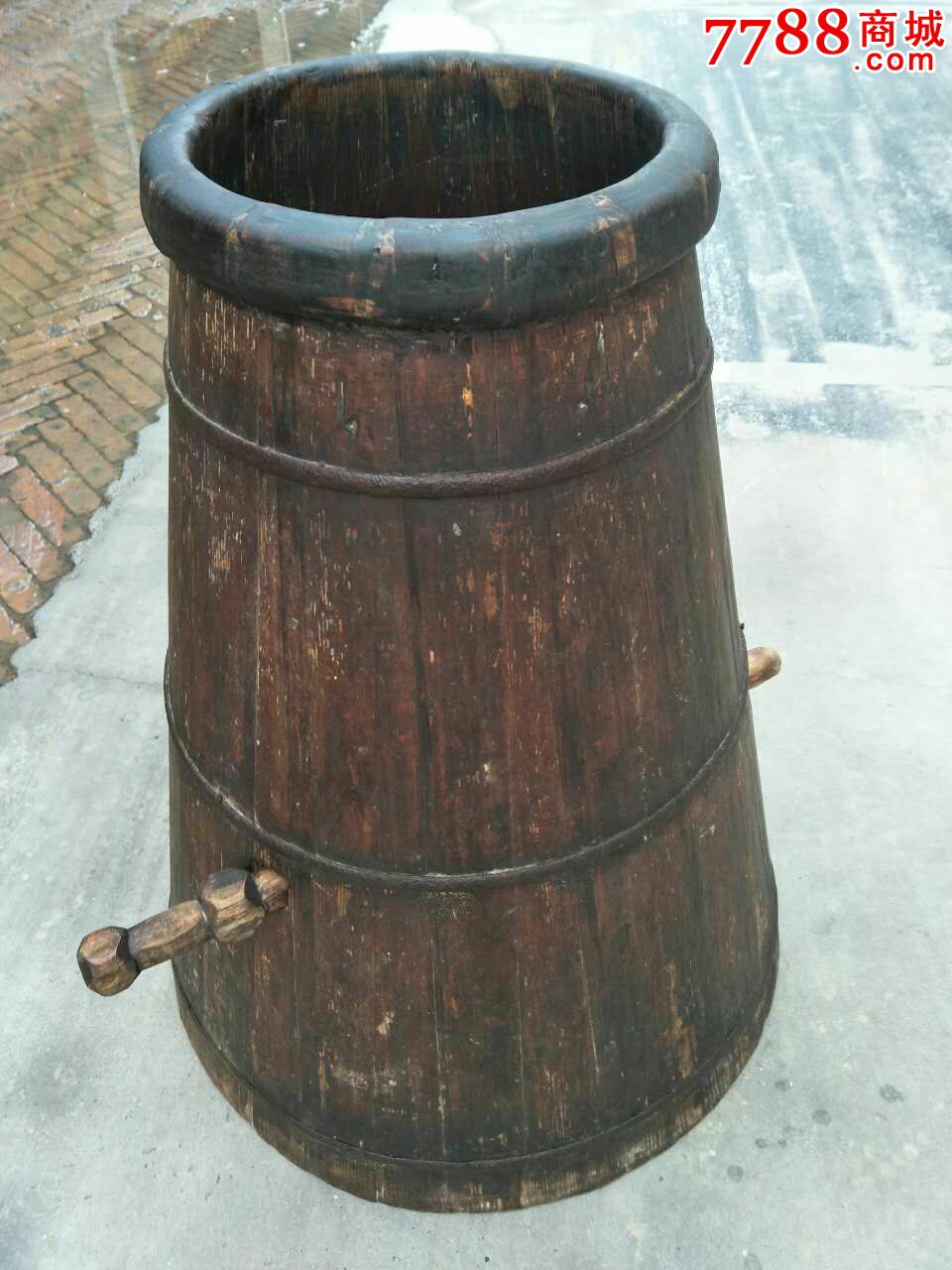清末民初老木桶立桶小孩立桶民俗古玩杂项老家具专卖