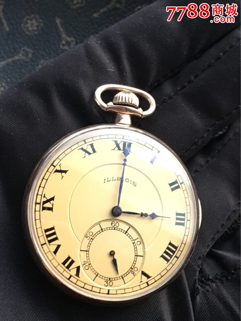 【绝版收藏】伊利诺伊/illinois1920年怀表