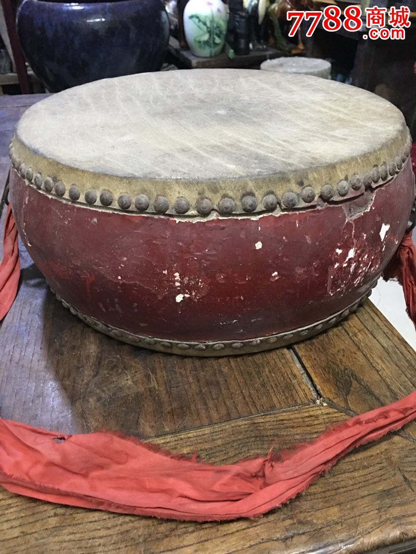 民国的双层皮鼓