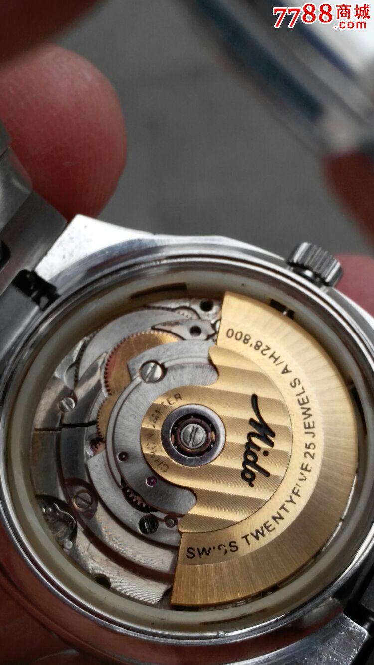 美品美度精磨eta2836-1机芯自动男表