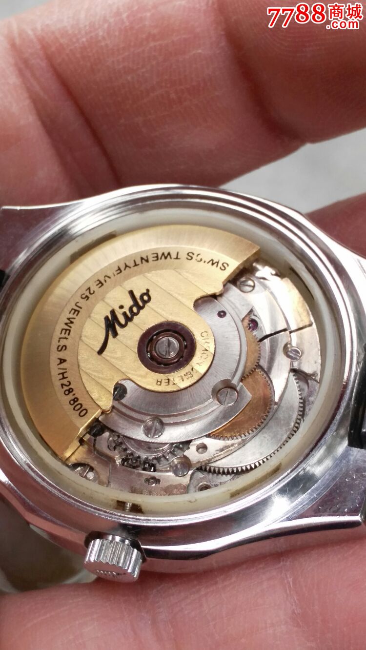 美品美度精磨eta2836-1机芯自动男表