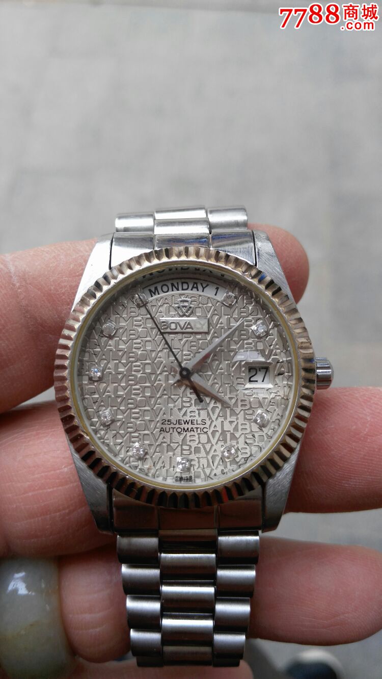 新款瑞士名表宝华利精磨eta2834-2机芯自动男表-se48256854-手表/腕表