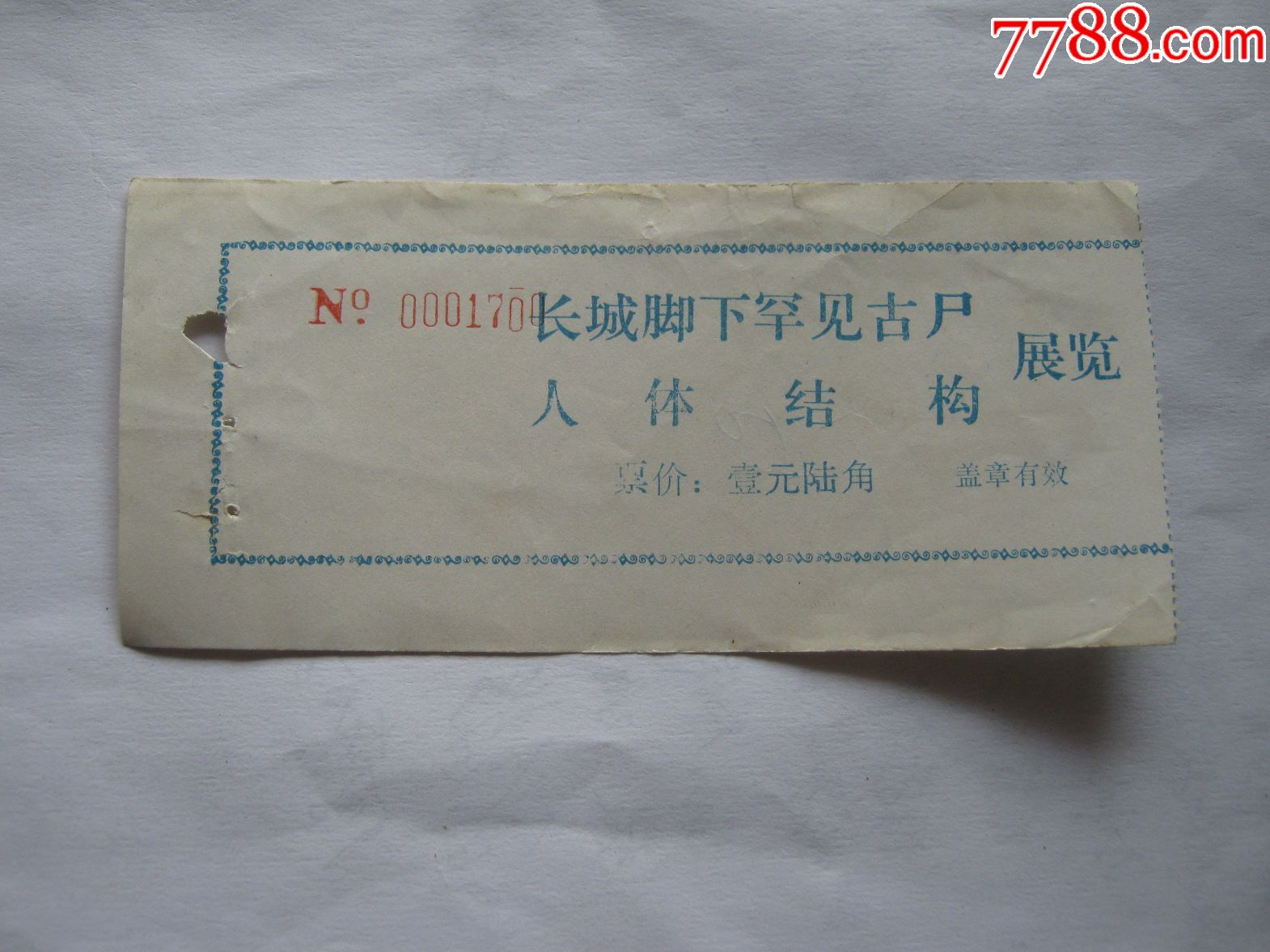 长城脚下罕见古尸展览_门票_宇在天【7788商城】