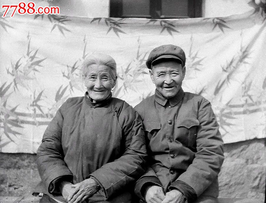 幸福的老两口【老底片】