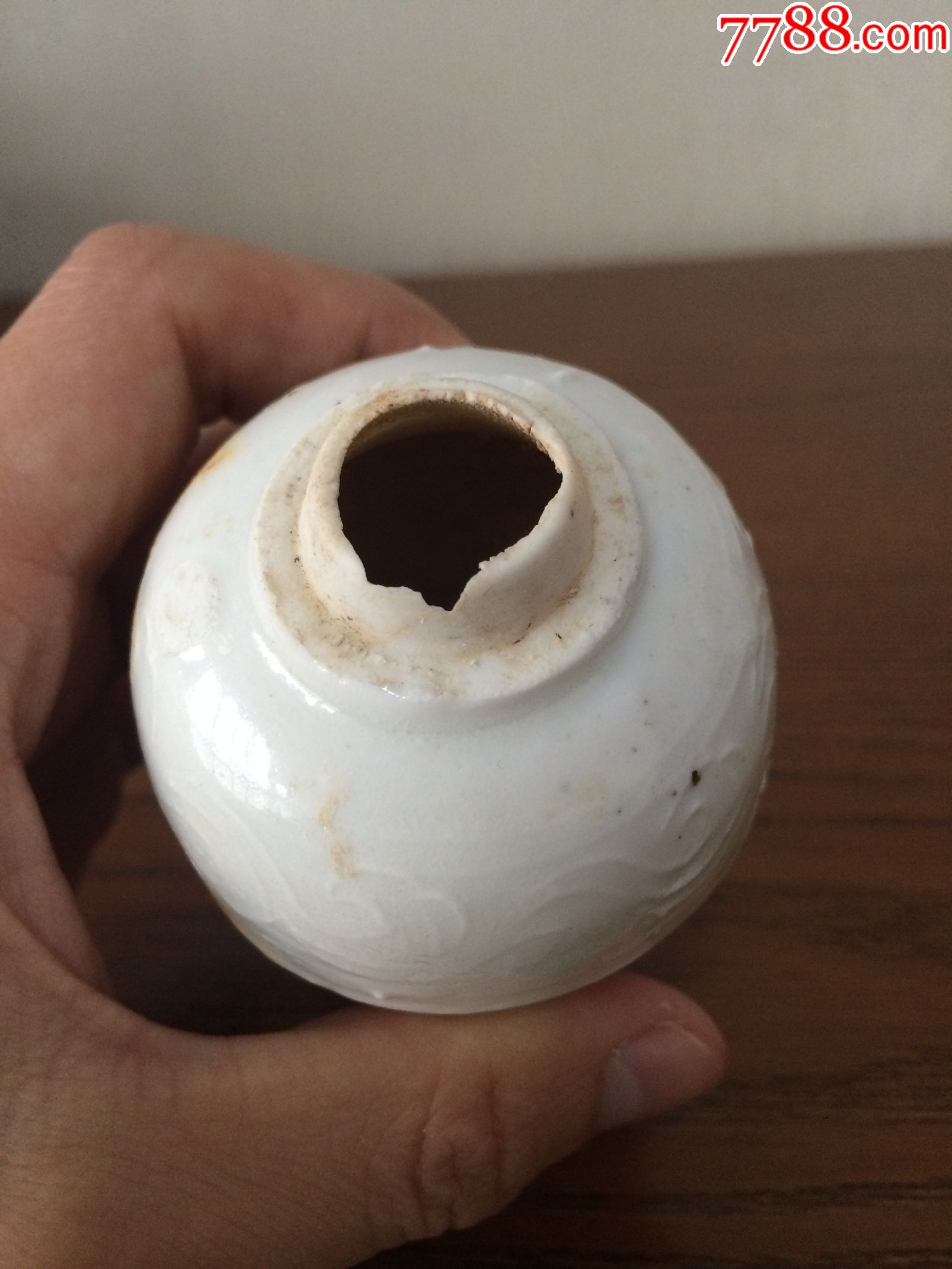 德化窑南宋影青瓷小罐子元代德化白瓷