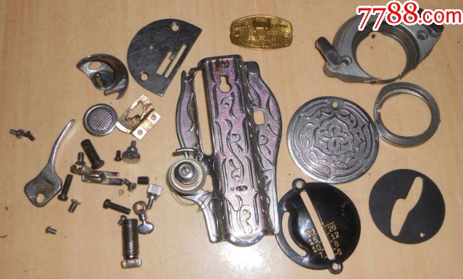 华南牌缝纫机标牌零件