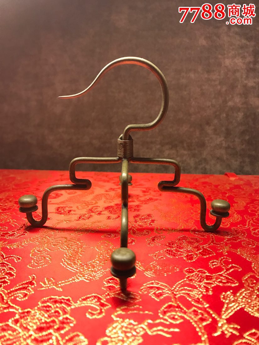 老白铜鸟笼钩鸟笼鸟具小鸟钩鸟钩子