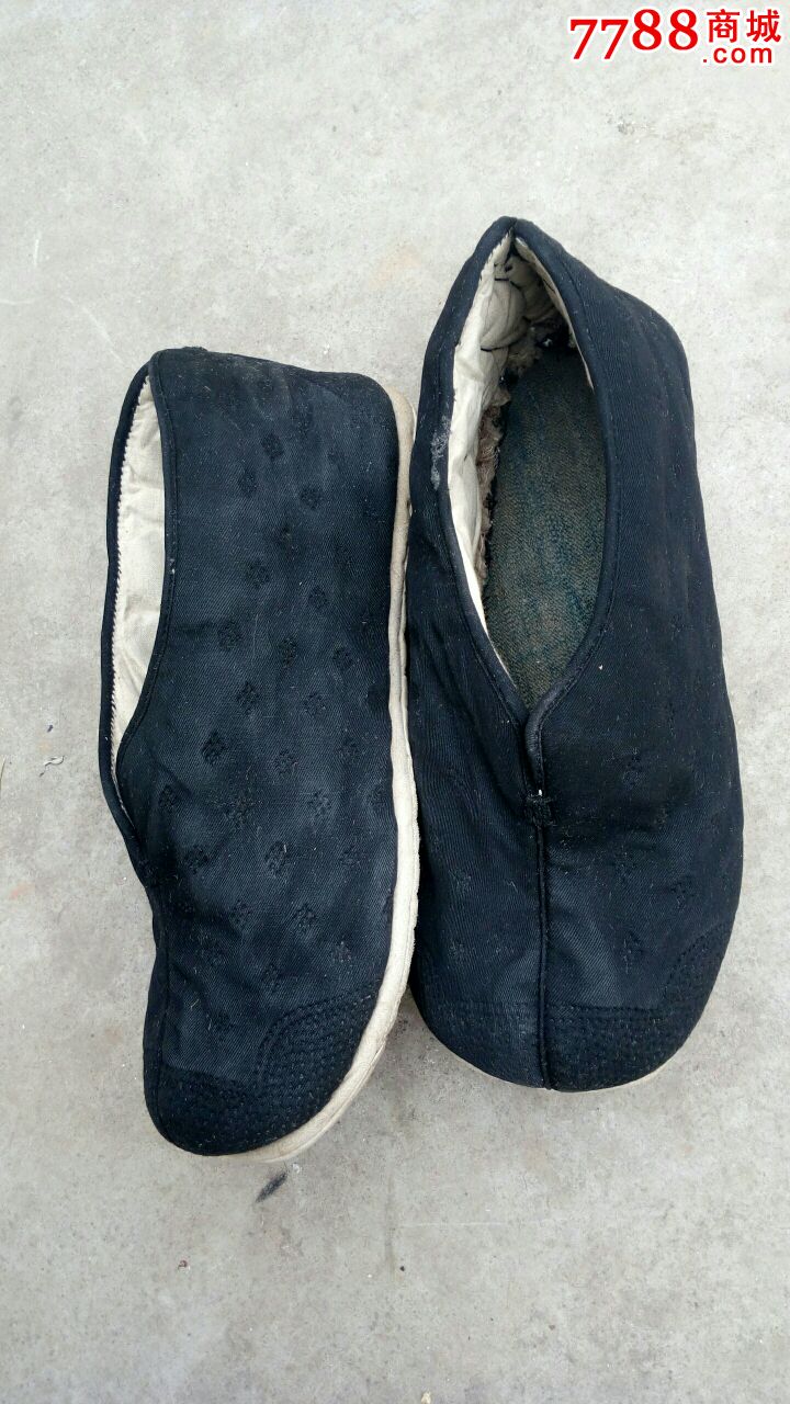 全手工老头乐棉鞋