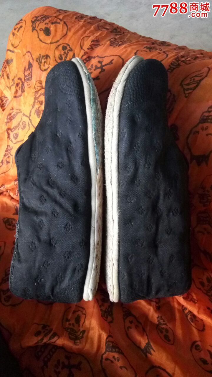 全手工老头乐棉鞋