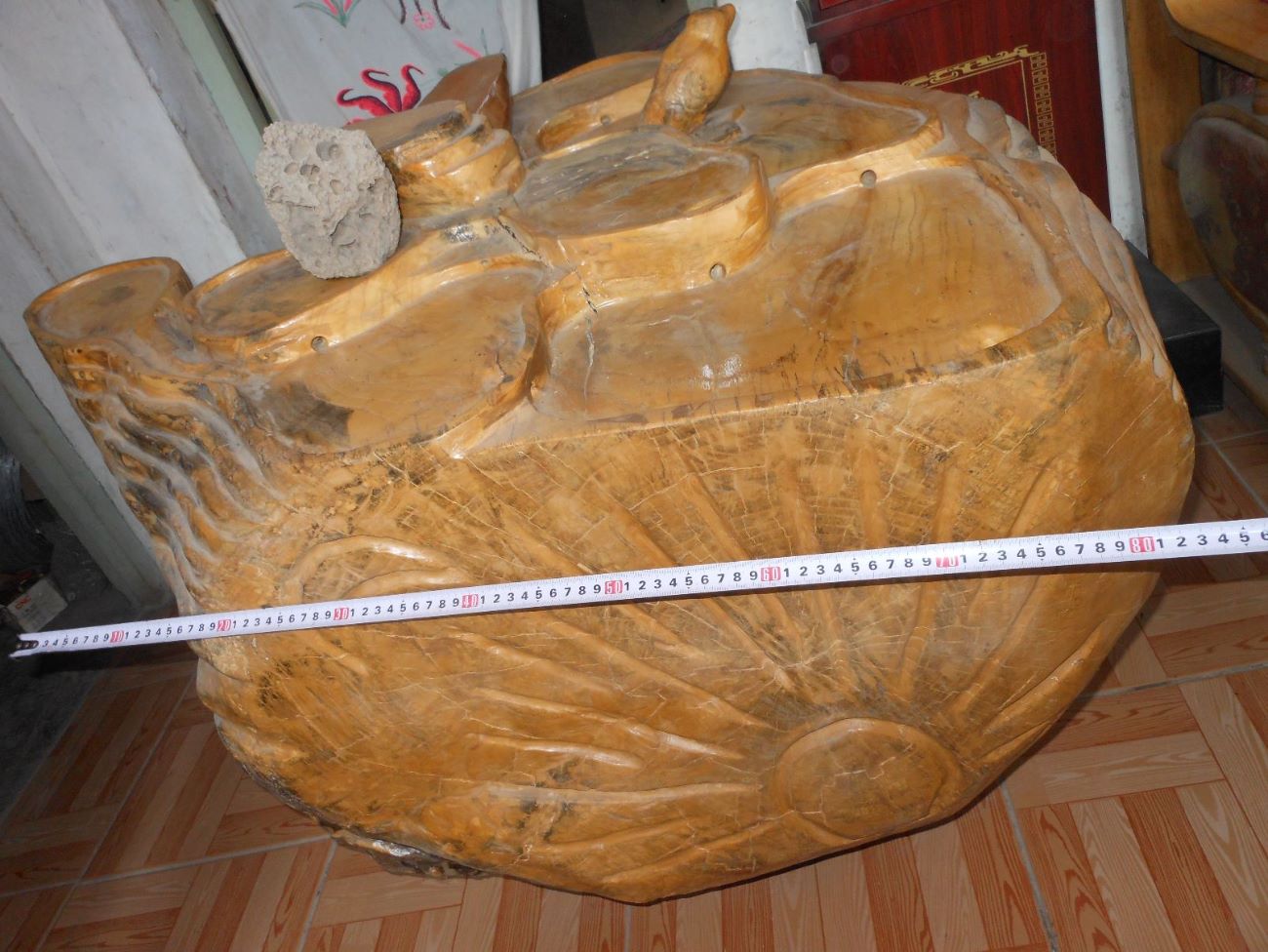 *65厘米-价格:8880元-se49405743-木雕摆件-零售-7788收藏__收藏热线