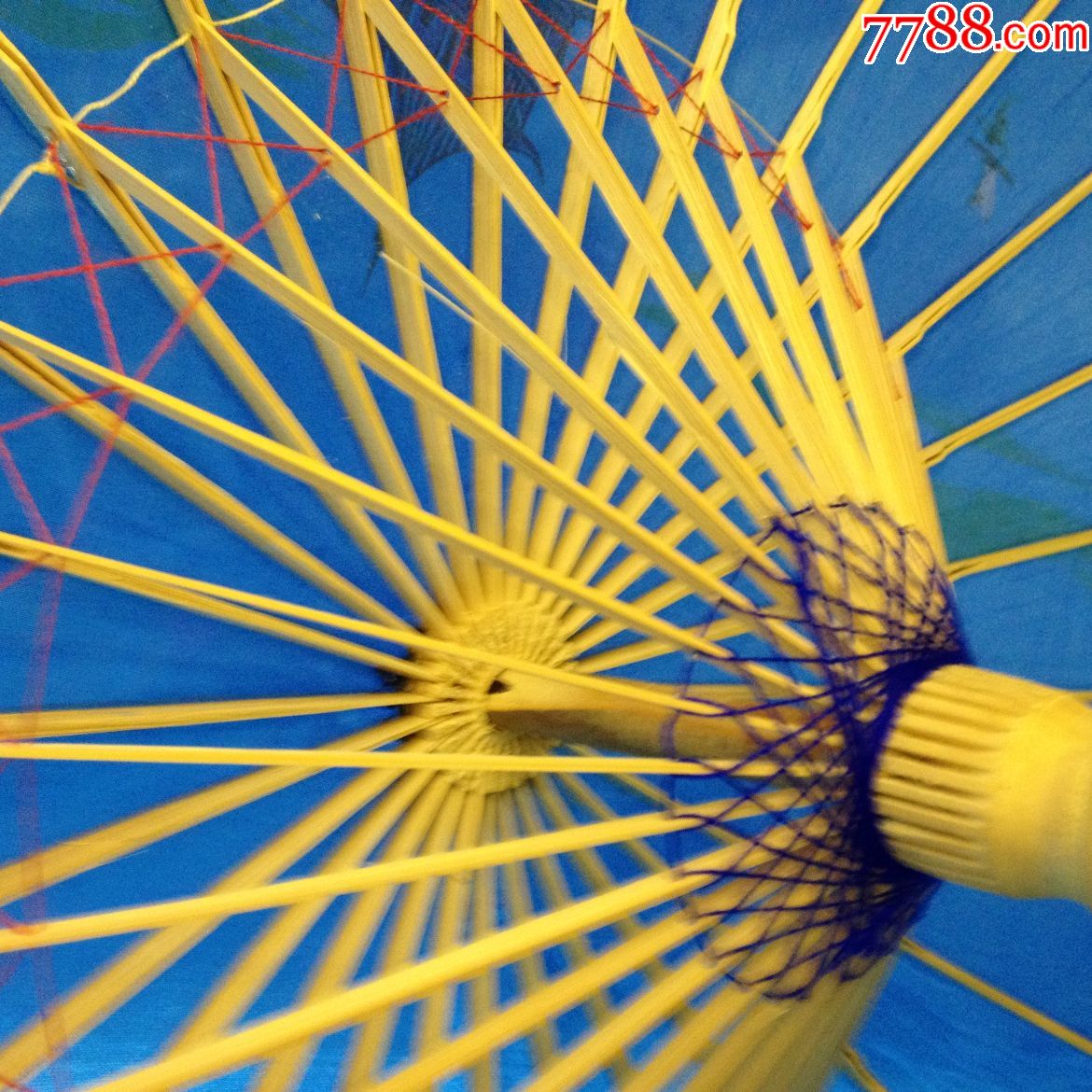 八十年代西湖风景手工竹伞