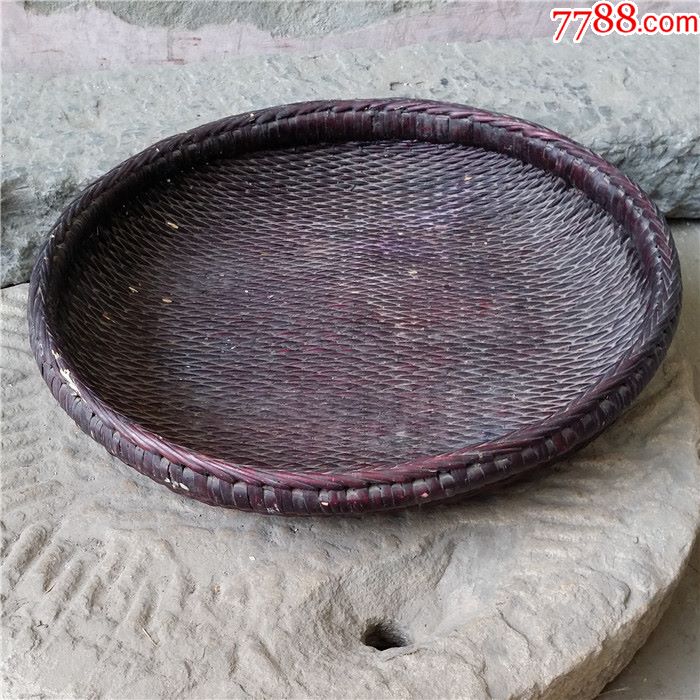 藤编藤器藤萝筐笸篮线筐针线筐手工艺品民俗收藏民间