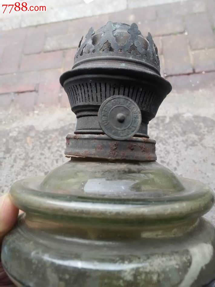 民国进口火水灯,煤油灯一个