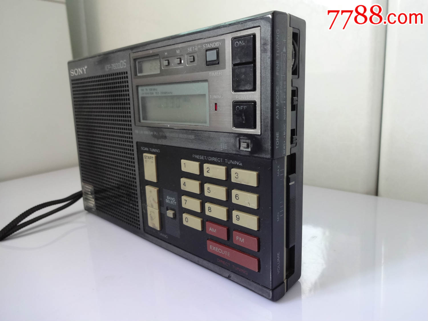 索尼经典7600d收音机