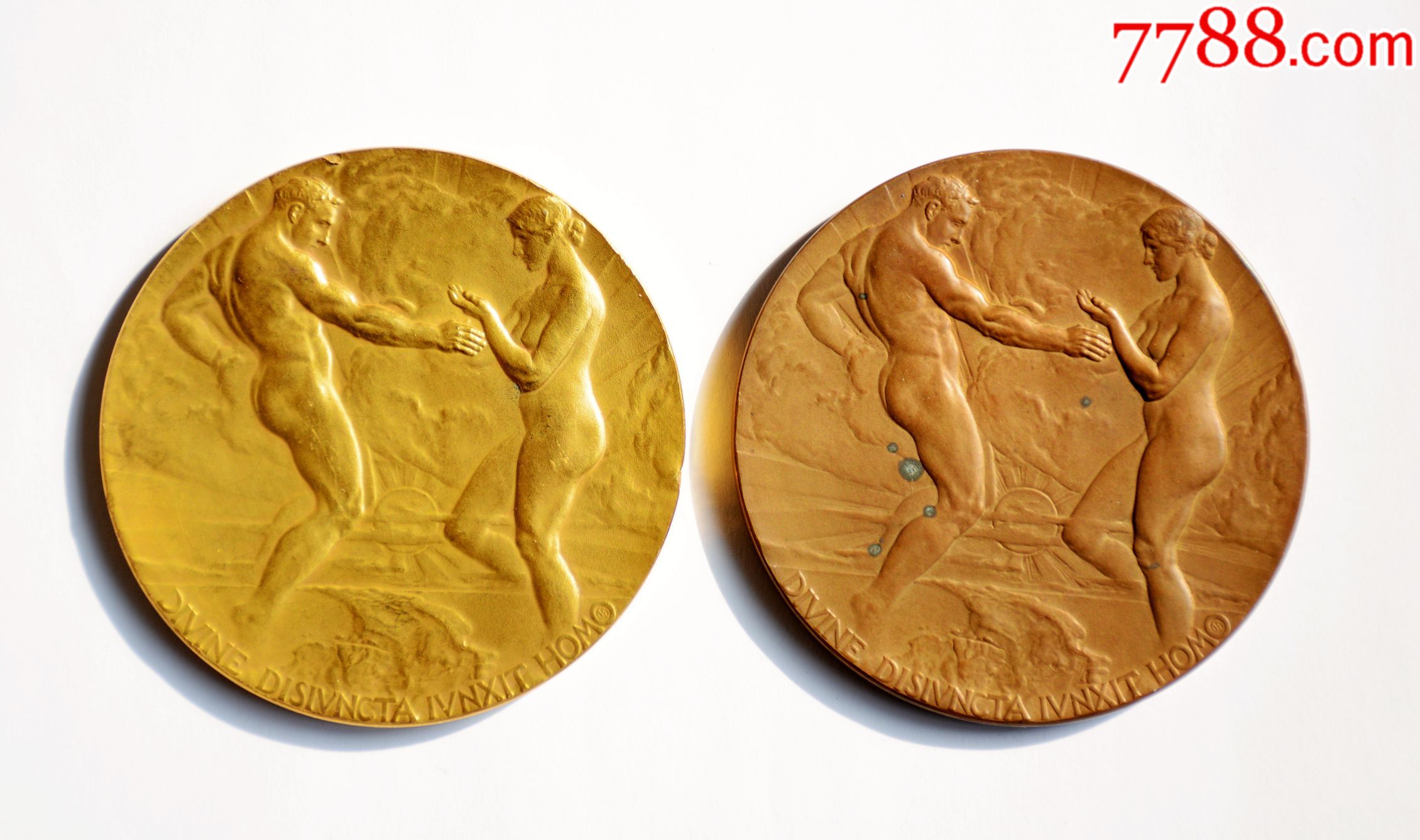 1915年巴拿马世博会金牌一枚