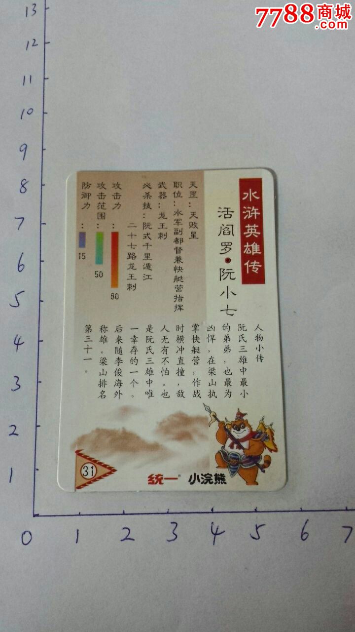 水浒英雄传--活阎王.阮小七