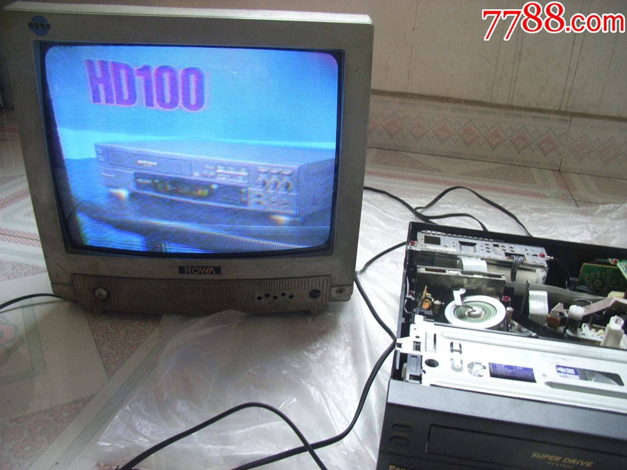 商品名称:松下hd100录像机(带原包装箱,配件齐全).运行状态良好