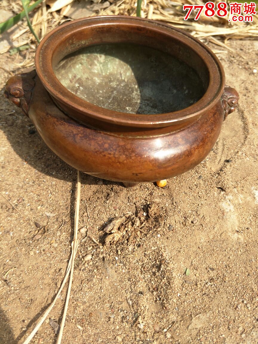 元明清时期的铜香炉,包真老.